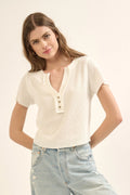 Waffle Tee